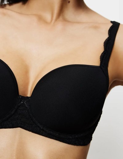 Бюстгальтер спейсер Triumph AMOURETTE WP чёрный, Цвет: чёрный, Размеры: 70C, изображение 3