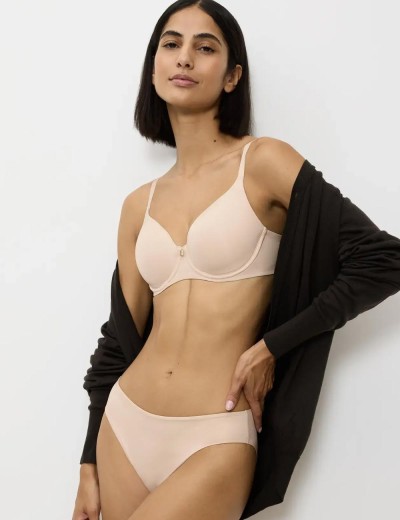 Бюстгальтер с формованной чашкой Triumph BODY MAKE-UP ESSENTIALS WP бежевый, Цвет: бежевый, Размеры: 70C, изображение 4