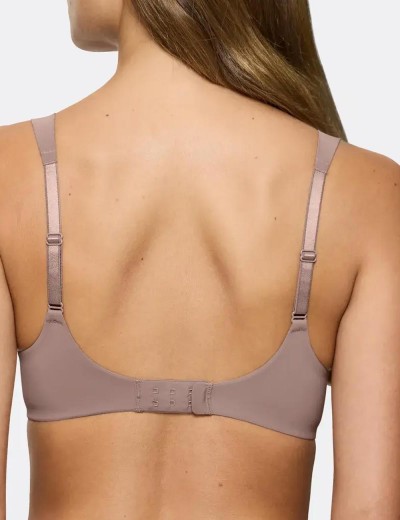 Бюстгальтер балконет Triumph BODY MAKE-UP ILLUSION BALCON EX, Цвет: серо-бежевый, Размеры: 70B, изображение 2