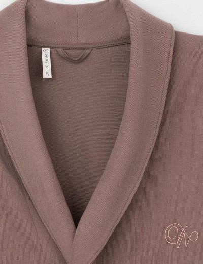 Халат банный Very Neat ПУДЕЛЬ Е50029 капучино, Цвет: капучино, Размеры: 2XL, изображение 4