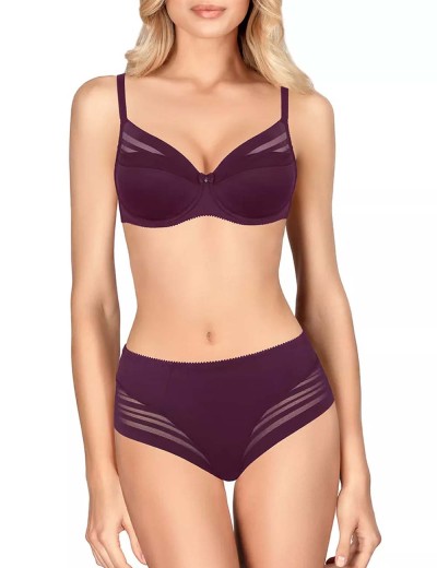 Трусы слипы высокие Albina L SILUET 480 слива, Цвет: слива, Размеры: 3XL, изображение 3