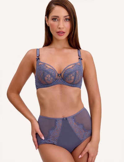Бюстгальтер мягкий Bella Misteria GRAPHITE IRYS soft, Цвет: графит, Размеры: 70E, изображение 4