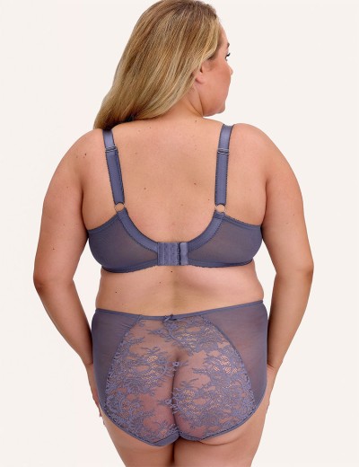 Бюстгальтер на большую грудь Bella Misteria GRAPHITE IRYS soft maxi, Цвет: графит, Размеры: 75J, изображение 5
