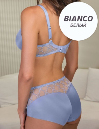 Комплект Leilieve MY LOOK балконет+слипы M1428 bianco, Цвет: bianco (белый), Размеры: 80D, изображение 2