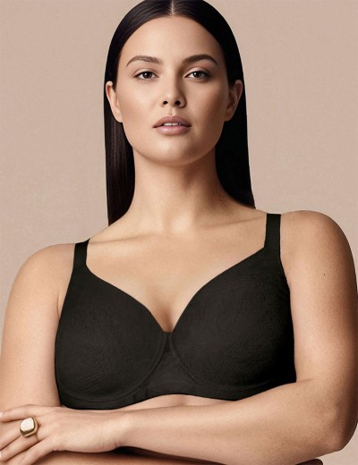 Бюстгальтер с мягкой чашкой Lormar DEA nero, Цвет: nero (черный), Размеры: 70C, изображение 3