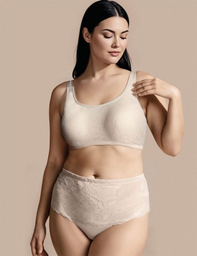 Высокие слипы Lormar DEA slip milk, Цвет: milk (молоко), Размеры: S, изображение 3
