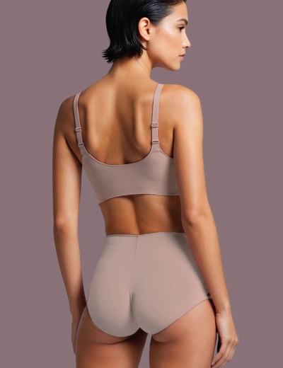 Высокие гладкие слипы Lormar slip vita alta TOUCH toffee, Цвет: toffee (карамель), Размеры: S, изображение 4