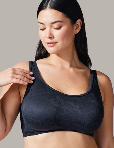 Бюстгальтер топ без косточек Lormar UNICA nero, Цвет: nero (черный), Размеры: 70C, изображение 4