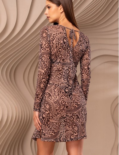 Туника с рукавом Mia-Amore BEVERLY 2391 бежевый, Цвет: бежевый, Размеры: 2XL, изображение 2