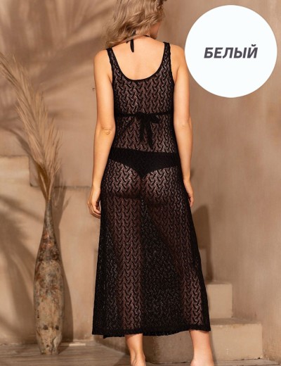 Пляжное ажурное платье Mia-Amore FORTUNATA 5665 белый, Цвет: белый, Размеры: 3XL, изображение 2