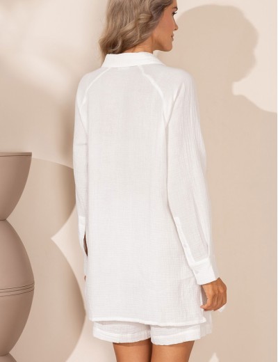 Хлопковый комплект Mia-Amore NANCY 6036 белый, Цвет: белый, Размеры: 4XL, изображение 2