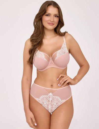 Бюстгальтер полумягкий Ava MISTRAL 2223 PU velvet blush, Цвет: пудра, Размеры: 75E, изображение 4