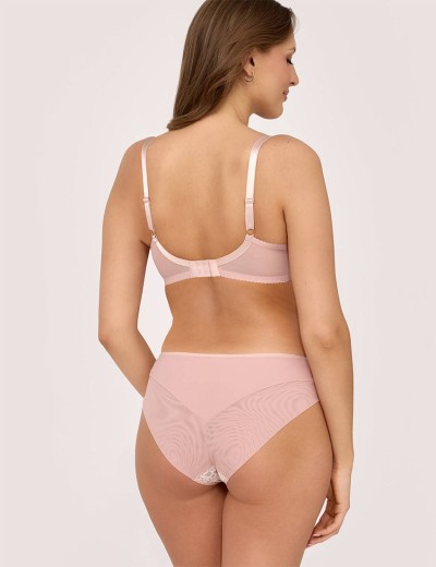 Бюстгальтер полумягкий Ava MISTRAL 2223 PU velvet blush, Цвет: пудра, Размеры: 75E, изображение 6