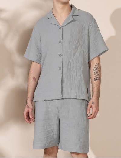 Комплект с шортами Mia-Amore NANCY 6029 серый, Цвет: серый, Размеры: 3XL, изображение 3