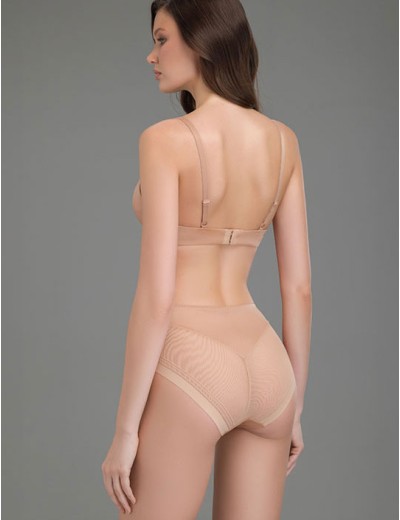 Трусы слипы высокие Mioocchi NAOMI 8412 praline, Цвет: praline (пралине), Размеры: L, изображение 2