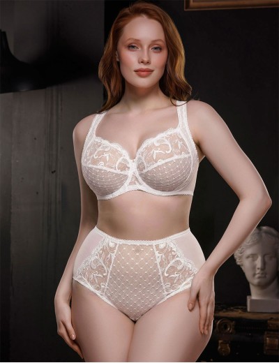Бюстгальтер с подкроем Mioocchi BARBARA 8382 latte, Цвет: latte (крем), Размеры: 75C, изображение 4