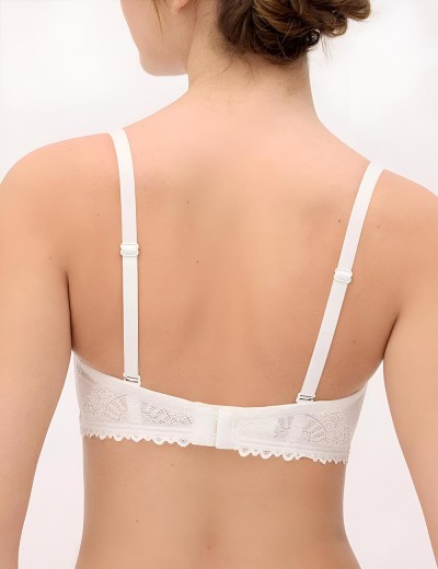 Бюстгальтер бандо Ysabel Mora 10174 BRIDAL жемчужный, Цвет: жемчужный, Размеры: 85B, изображение 4