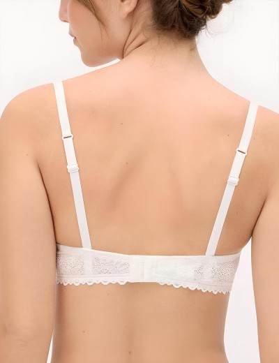Бюстгальтер с гладкой чашкой Ysabel Mora 10175 BRIDAL жемчужный, Цвет: жемчужный, Размеры: 85B, изображение 3