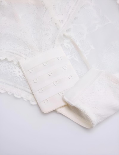 Кружевное боди Ysabel Mora 10178 BRIDAL жемчужный, Цвет: жемчужный, Размеры: 85B, изображение 5