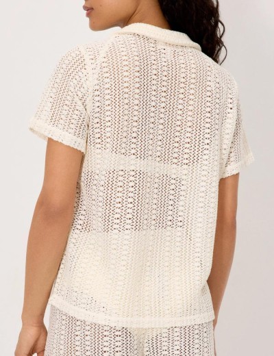 Пляжная рубашка Ysabel Mora CREAM 86283 кремовый, Цвет: кремовый, Размеры: S, изображение 2