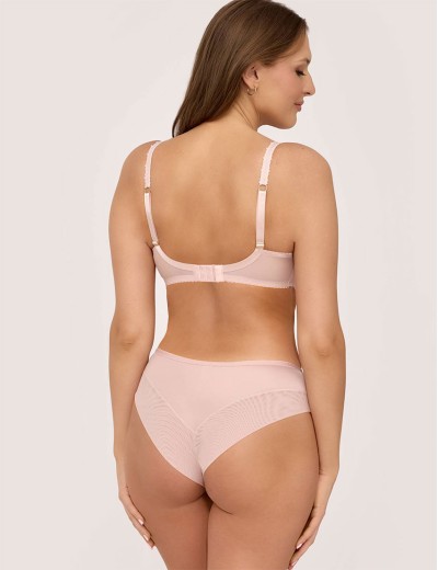 Мягкий бюстгальтер с вышивкой Ava ROSETTE 2228 M glided petal, Цвет: пудра, Размеры: 70J, изображение 6