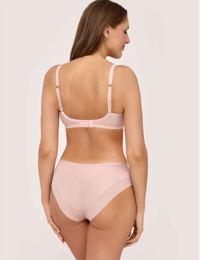 Трусы слипы Ava ROSETTE 2228 figi glided petal, Цвет: пудра, Размеры: 3XL, изображение 4