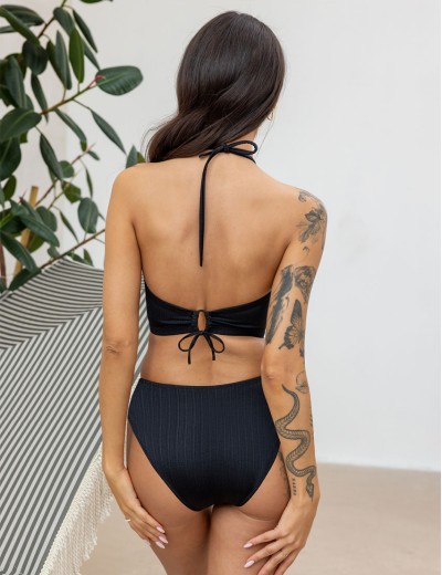 Купальный топ бралетт Kris Line BORA BORA bralettebikini, Цвет: черный, Размеры: S, изображение 5