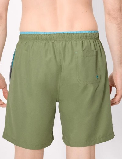 Мужские пляжные шорты Ysabel Mora SOLID 90449, Цвет: хаки, Размеры: 2XL, изображение 2