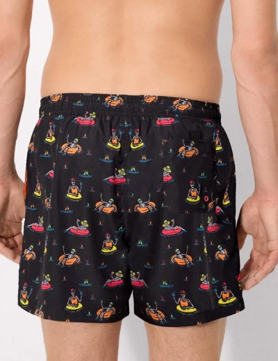Мужские пляжные шорты Ysabel Mora SPLASH&SKULL 90408, Цвет: чёрный, Размеры: M, изображение 2