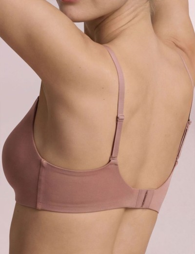 Бесшовный бюстгальтер без косточек Infiore NATURALFIT 771 caramel, Цвет: caramel (карамель), Размеры: 80B, изображение 2