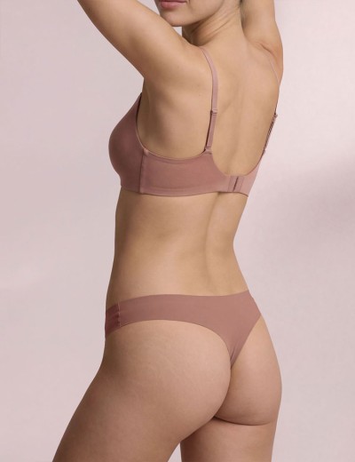 Бесшовный бюстгальтер без косточек Infiore NATURALFIT 771 caramel, Цвет: caramel (карамель), Размеры: 80B, изображение 5