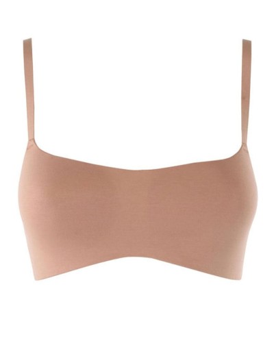 Бюстгальтер топ из хлопка Infiore NATURALFIT 772 caramel, Цвет: caramel (карамель), Размеры: 75B, изображение 9