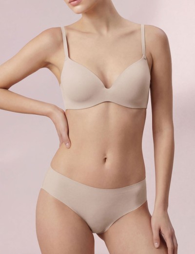 Бесшовные трусы из хлопка Infiore NATURALFIT 777 sabbia, Цвет: sabbia (песочный), Размеры: S, изображение 3