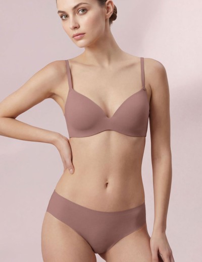 Бесшовный бюстгальтер Infiore NATURALFIT 770 caramel, Цвет: caramel (карамель), Размеры: 85B, изображение 4
