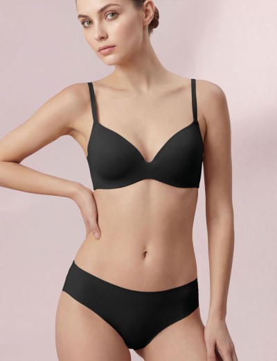 Бесшовный бюстгальтер Infiore NATURALFIT 770 nero, Цвет: nero (черный), Размеры: 85B, изображение 5