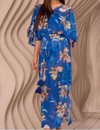 Длинная туника Mia-Amore ANTIGUA 2178, Цвет: синий, Размеры: L/XL, изображение 4