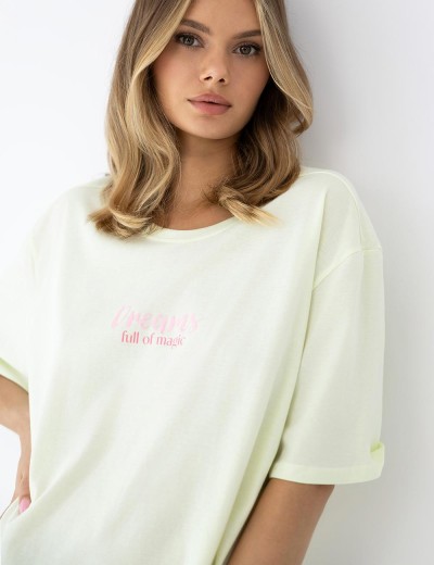 Домашняя футболка Sensis SAVANNA, Цвет: жёлто-зелёный, Размеры: UN, изображение 3