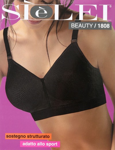 Топ-спейсер без косточек Sielei BEAUTY 1808 nero, Цвет: nero (черный), Размеры: 75B, изображение 7