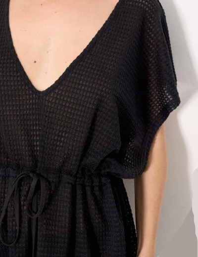 Пляжная туника Ysabel Mora GELATO 86270 чёрный, Цвет: чёрный, Размеры: UN, изображение 3