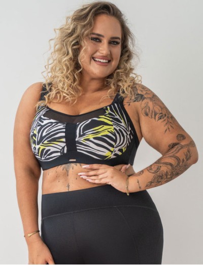 Бюстгальтер спортивный Kris Line CLUB SPORT bra, Цвет: мульти, Размеры: 65H, изображение 4