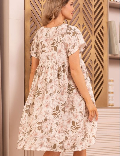 Платье-туника из хлопка Mia-Amore DORIN 5651, Цвет: мультицвет, Размеры: 2XL, изображение 2