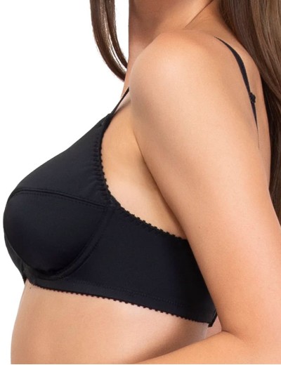 Бюстгальтер мягкая чашка Sielei DONNA 962 nero, Цвет: nero (черный), Размеры: 75D, изображение 3
