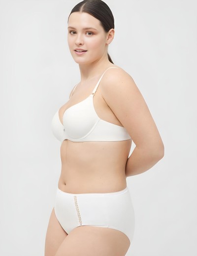 Трусы с высокой посадкой Ysabel Mora 19382 HIGH WAIST белый, Цвет: белый, Размеры: M, изображение 3