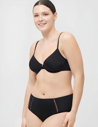 Трусы с высокой посадкой Ysabel Mora 19382 HIGH WAIST чёрный, Цвет: чёрный, Размеры: M, изображение 3