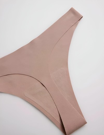 Хлопковые трусы стринги Ysabel Mora 19663 LASERCUT бежевый, Цвет: бежевый, Размеры: L, изображение 2