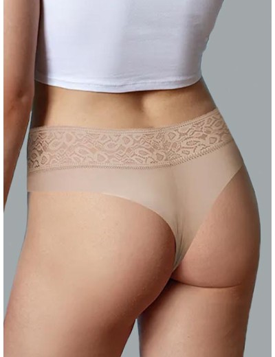 Суперэластичные трусы Janira LACE FLEXIE ADAPT Brasilian 1030860 dune, Цвет: dune (песочный), Размеры: S/M/L/XL, изображение 2
