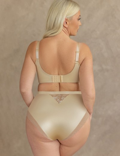 Высокие трусы Kris Line FIORE high waist телесный, Цвет: телесный, Размеры: 2XL, изображение 4