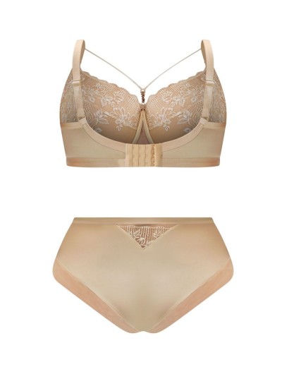 Бюстгальтер с подкроем Kris Line FIORE soft full cup телесный, Цвет: телесный, Размеры: 70G, изображение 6