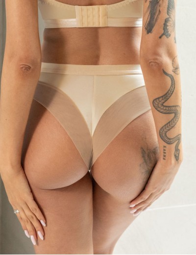 Трусики бразилиана Kris Line FIORE stringshorts телесный, Цвет: телесный, Размеры: 2XL, изображение 2