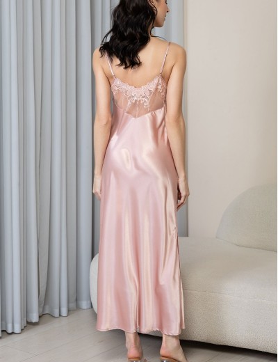 Длинная ночная сорочка Mia-Amore ANABELLA 4824 пудра, Цвет: пудра, Размеры: 2XL, изображение 2